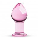     Gildo Pink Glass Buttplug, 8,5  4,3 