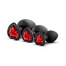    LUXE BLING PLUGS TRAINING KIT RED GEMS