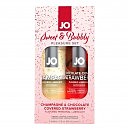   System JO Sweet&Bubbly  Shampagne & Chocolete Covered Strawberry 2x60 
