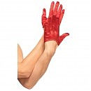   Mini Cropped Satin Gloves  Leg Avenue, One Size