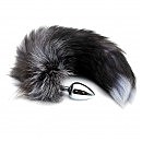      Alive Black And White Fox Tail M, 8  3,4 