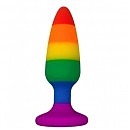   Wooomy Hiperloo Silicone Rainbow Plug