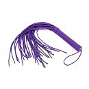  DS Fetish Rope flogger purple, 48 