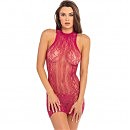    Reckless Lace Mini Dress pink, one size