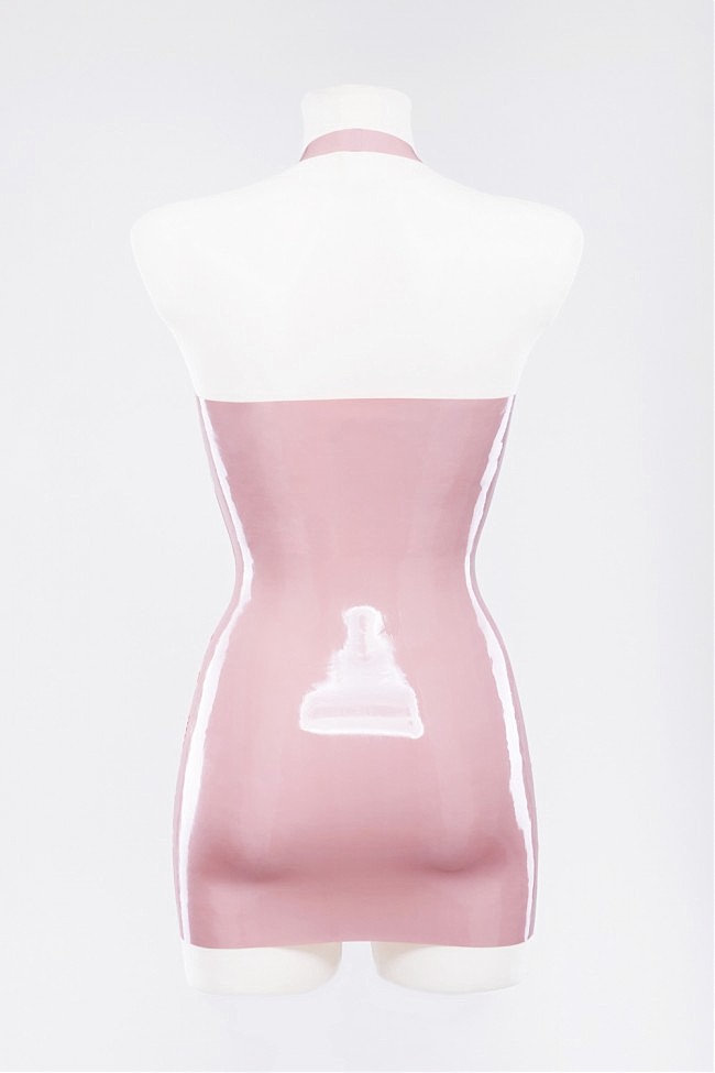      Latex Dress With Cups