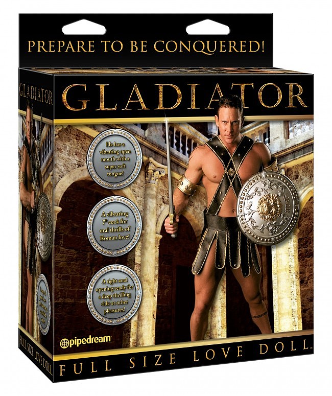   Gladiator Vibrating Doll