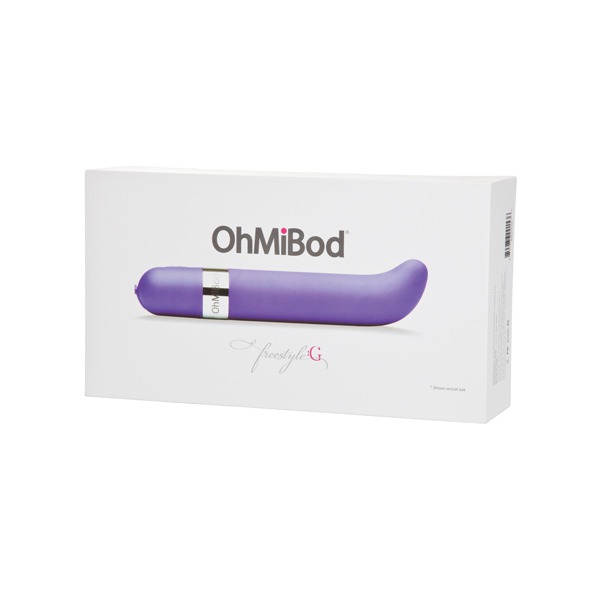   OhMiBod Freestyle G Music Vibrator Purple, 15,92,8 