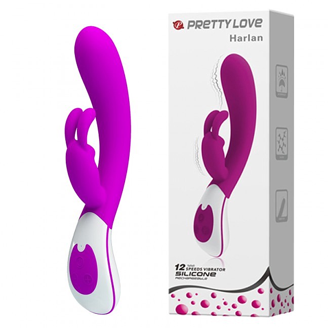  — Pretty Love Harlan Vibrator Purple