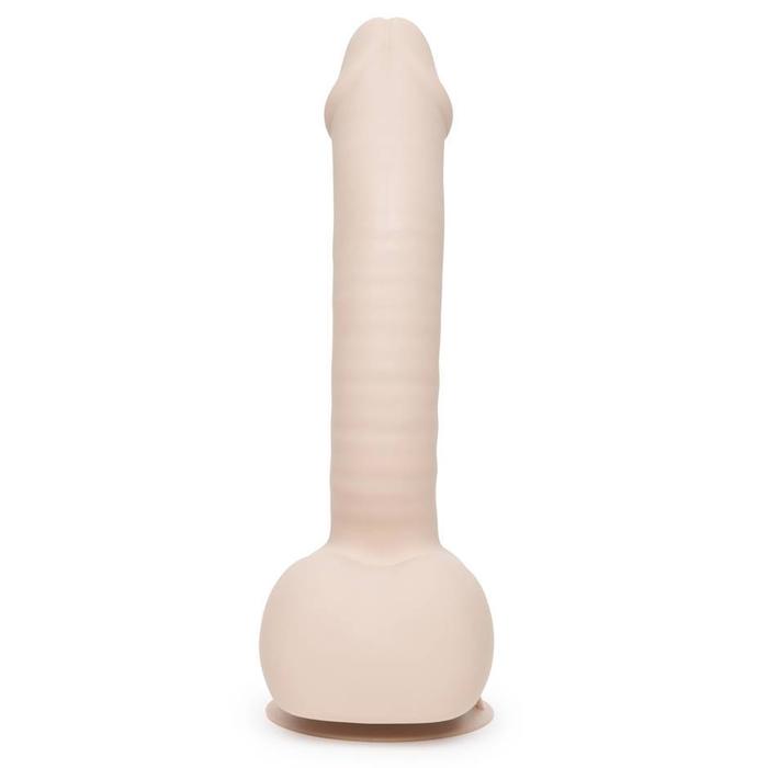 Remote Control Rising 8 Inch Vibrating Realistic Dildo Pink Flesh — Uprize