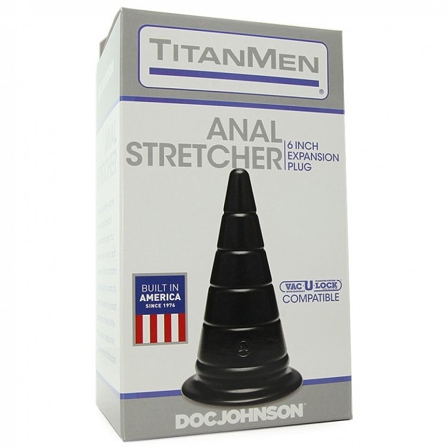   Doc Johnson TitanMen — Anal Stretcher 6 Inch Plug