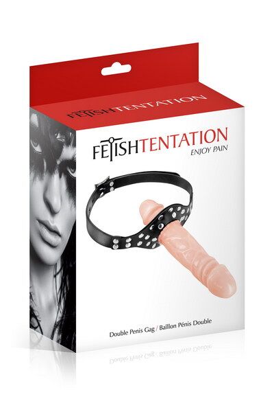     Fetish Tentation Double Penis Gag Flesh