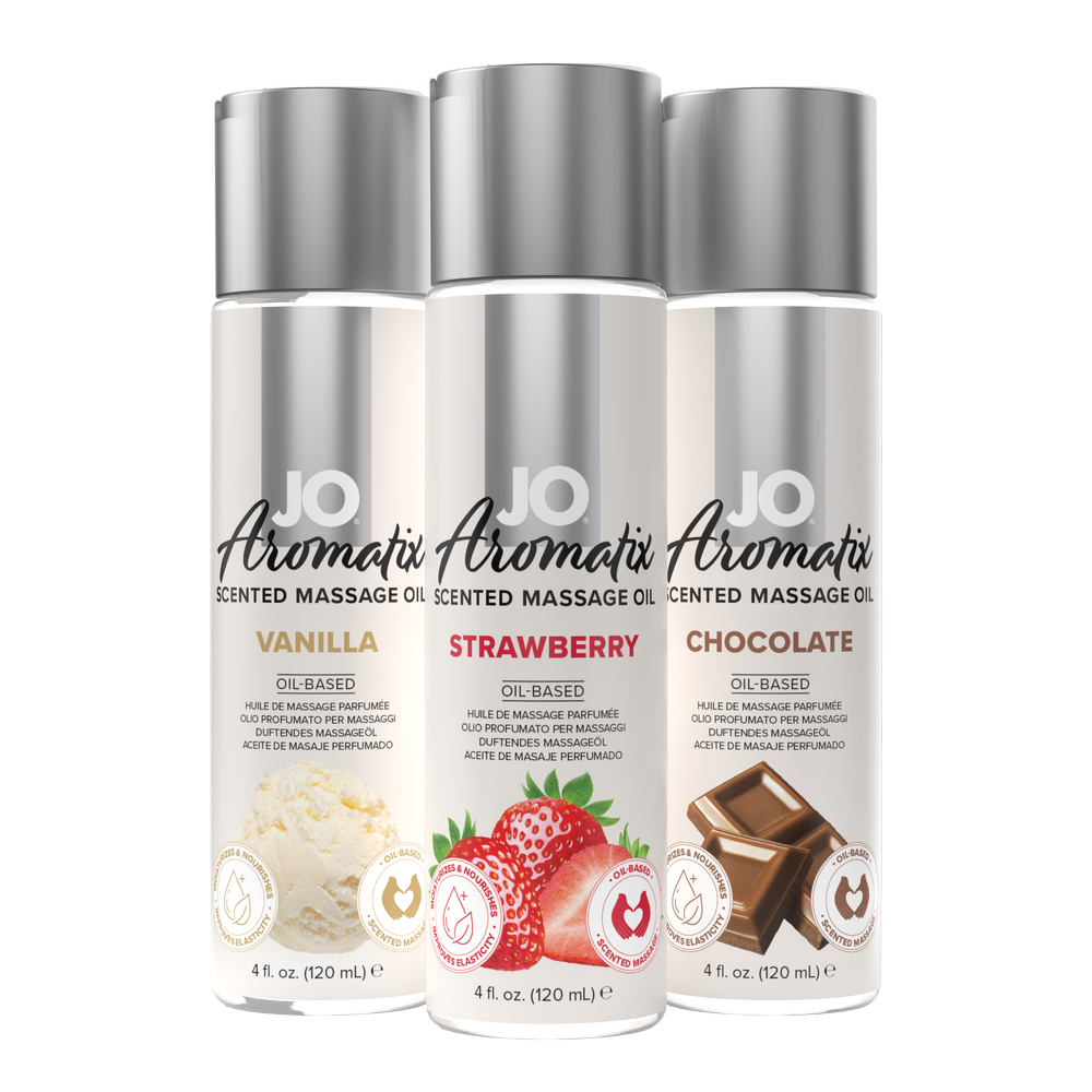    System JO Aromatix Massage Oil Vanilla, 120 