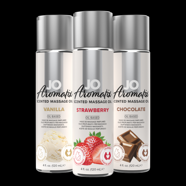    System JO Aromatix Massage Oil Vanilla, 120 