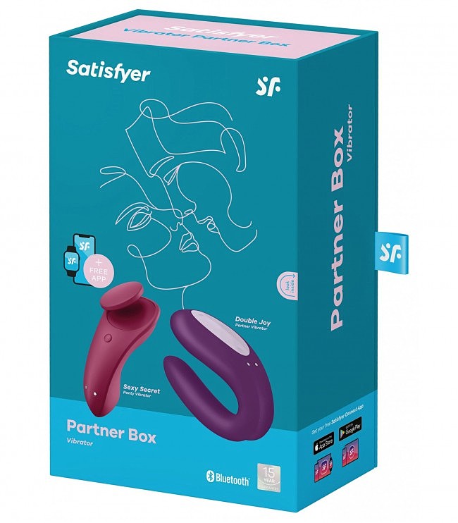   Satisfyer Partner Box 1 (Double Joy + Sexy Secret)