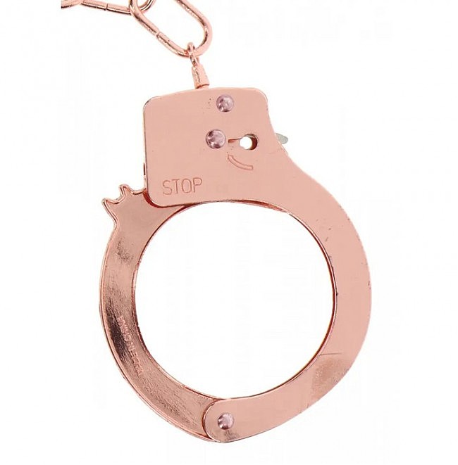   Metal Handcuffs Rose Gold