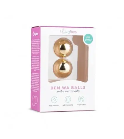   Gold ben wa balls, 22 