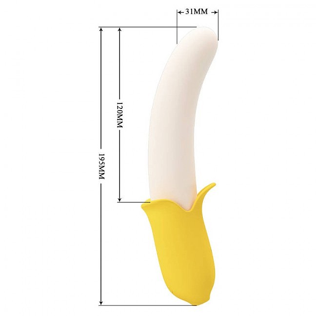  Pretty Love Banana Geek Vibrator