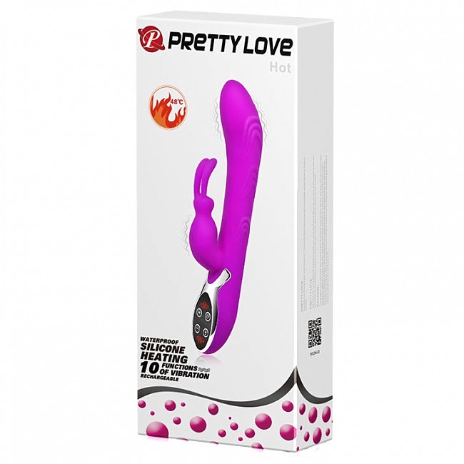  Pretty Love Hot Bunny Vibrator Pink