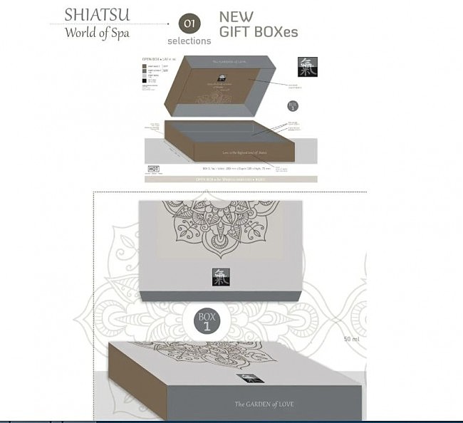   SHIATSU Selection Giftbox 1 — 290 x 195 x75 