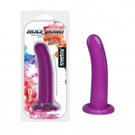   Silicone Holy Dong Medium 5.5 , Purple
