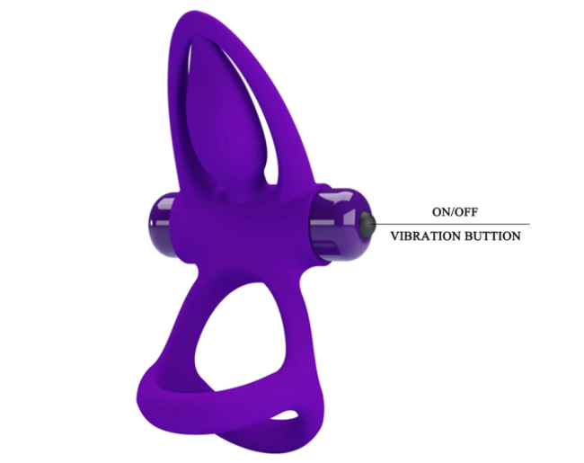    Pretty Love Vibration Cock Ring, 10 vibration functions